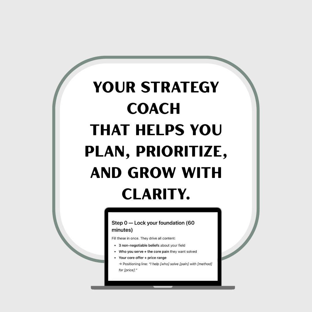 Hey, Coach! Your brand’s strategy partner